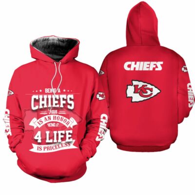 Being A Chiefs Fan Is An Honor Limited Edition Hoodie Unisex Sizes S-5xl New018310