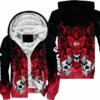 kansas city chiefs clown halloween hoodie zip up hoodie nla025810 3fngc