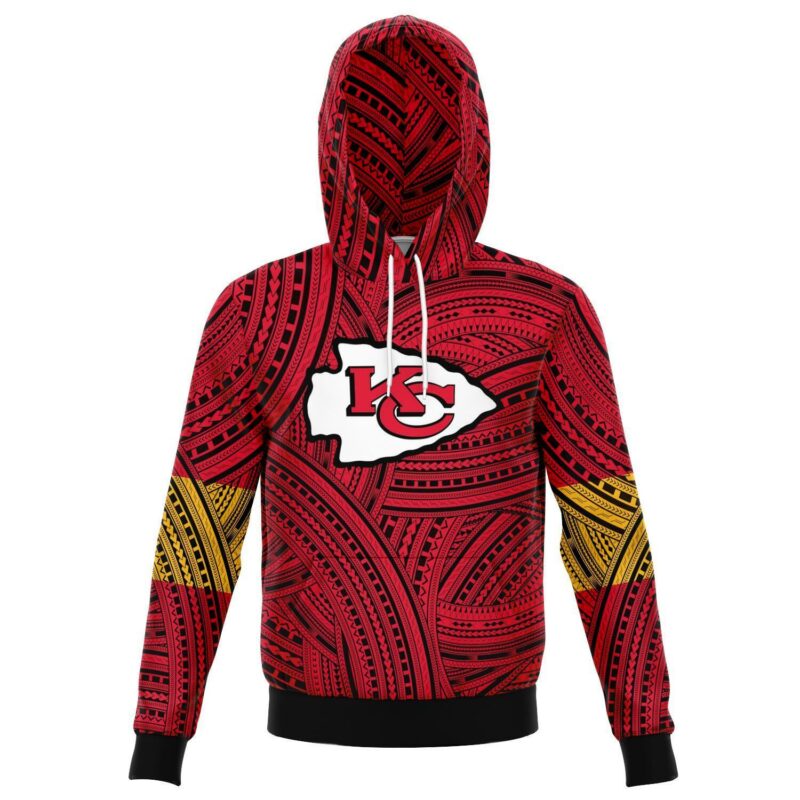 kansas city chiefs hoodies polynesian design