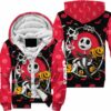 kansas city chiefs jack skellington halloween hoodie zip up hoodie fleece nla026810 x5dei