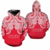 kansas city chiefs limited edition bandana skull zip hoodie sizes s 5xl new011710 2k892