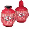 kansas city chiefs limited edition bandana skull zip hoodie sizes s 5xl new012310 i5okh