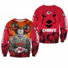 kansas city chiefs pennywise the dancing clown it hallowen hoodie zip up hoodie fleece nla020710 4vrg5