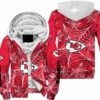 kansas city chiefs sspiderweb halloween hoodie zip up hoodie fleece nla027810 j7tou