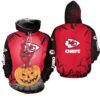 kansas city chiefs zombies hand halloween hoodie zip up hoodie fleece nla024910 ncfkk