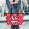 Stocktee Kansas City Chiefs Tropical Flowers Pattern Limited Edition Tote Bag and Wallet NLA016510 2