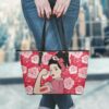 kansas city chiefs strong girl power limited edition tote bag and wallet nla01741026931966 svruj