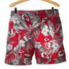 kansas city chiefs tropical flowers hawaii shirt and shorts summer new01861014440312 pz3m3