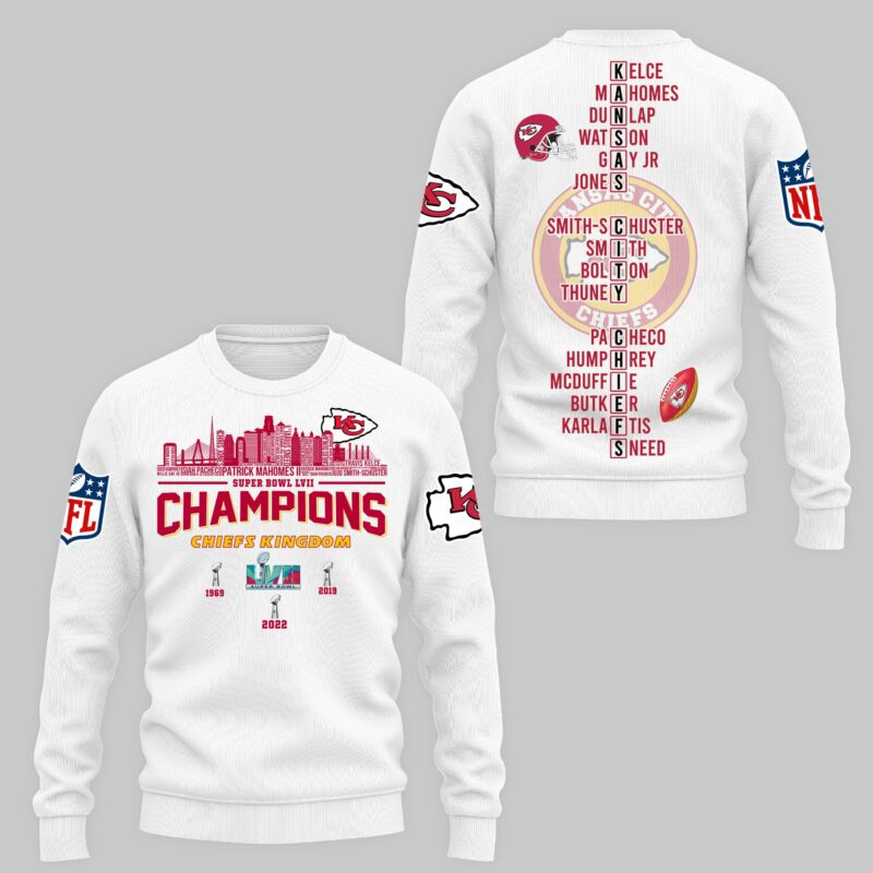 nfl kansas city chiefs super bowl lvii champions mens and womens sweatshirt 5714136