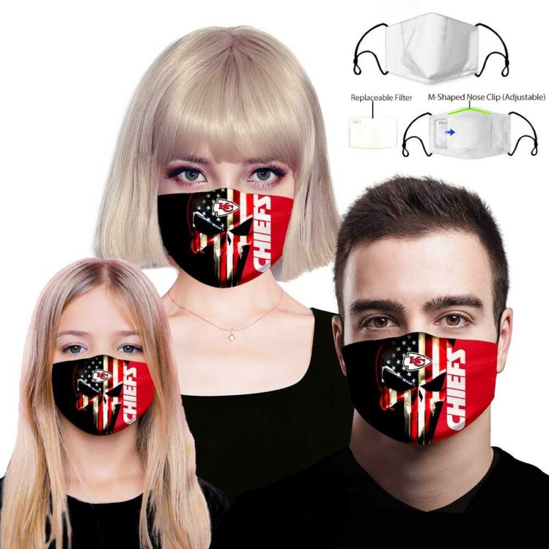 stocktee nfl kansas city chiefs face mask gts0009928344425