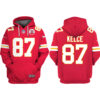 Travis Kelce Kansas City Chiefs American Football Conference Champions Hoodie