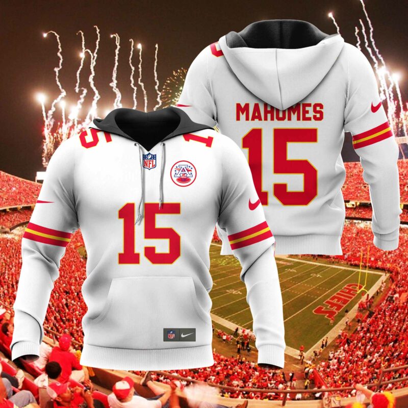 Patrick Mahomes Kansas City Chiefs American Football Conference Champions Hoodie Zip Hoodie