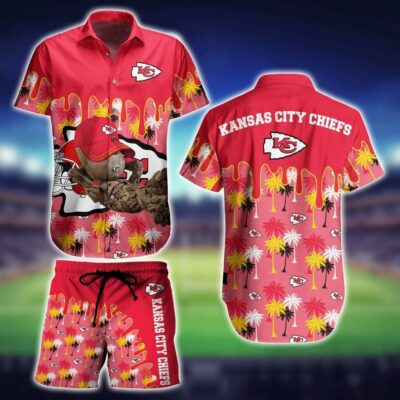 Kansas City Chiefs Groot Graphic Hawaiian Shirt