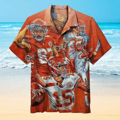 Kansas City Chiefs Legends Hawaiian Shirt