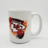 KANSAS CITY CHIEFS Logo And Helmet Mug