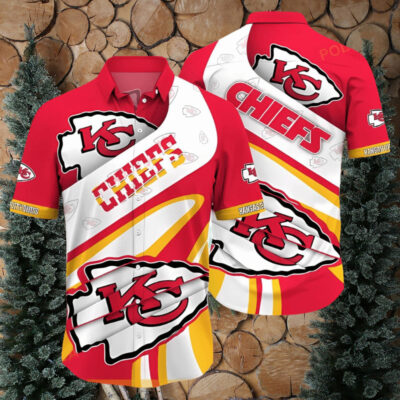 Kansas City Chiefs Logo Hawaiian Shirt