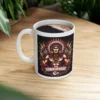 Kansas City Chiefs Native American warrior Mug Right Side