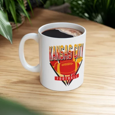 Kansas City Football Throwback Mug