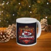 NFL Kansas Chiefs Fan Champions 2024 Mug Left Side with Background