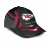 Futuristic Kansas City Chiefs Custom Name Baseball Cap right side