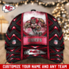 Gridiron Warrior Kansas City Chiefs Custom Baseball Cap