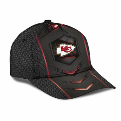 Hex Shield Kansas City Chiefs Baseball Cap right Side