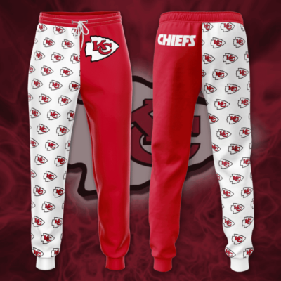 Kansas City Chiefs Bold Emblem 3D Pocket Sweatpants