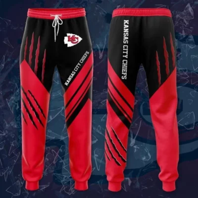 Kansas City Chiefs Bold Stripe Sweatpants