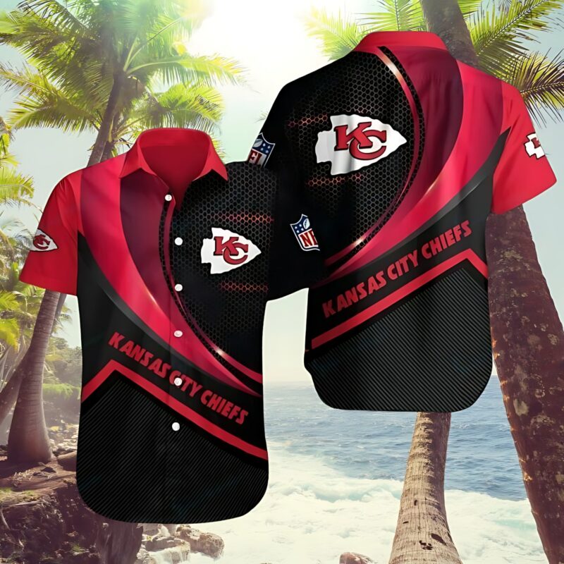 Kansas City Chiefs Dynamic Hex Hawaiian Shirt