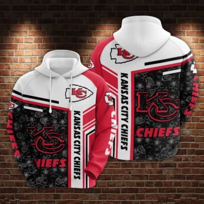 Kansas City Chiefs Dynamic Logo 3D Hoodie