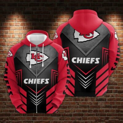 Kansas City Chiefs Dynamic Vector 3D Hoodie