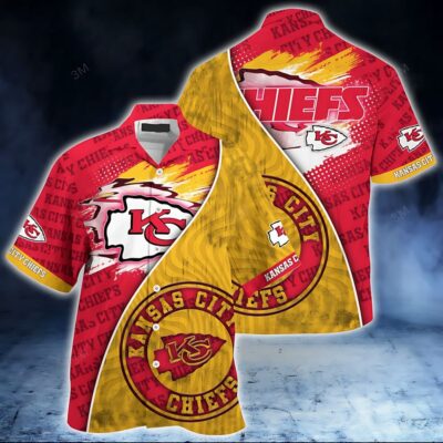 Kansas City Chiefs Fanatic Aloha Hawaiian Shirt