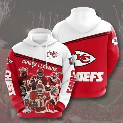 Kansas City Chiefs Hall of Fame 3D Hoodie