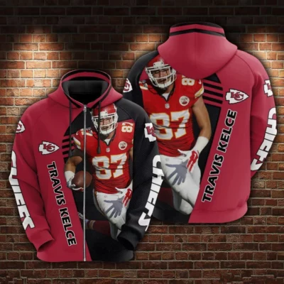 Kansas City Chiefs Kelce Dominator 3D Hoodie