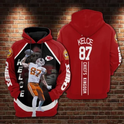 Kansas City Chiefs Kelce Legend 3D Hoodie