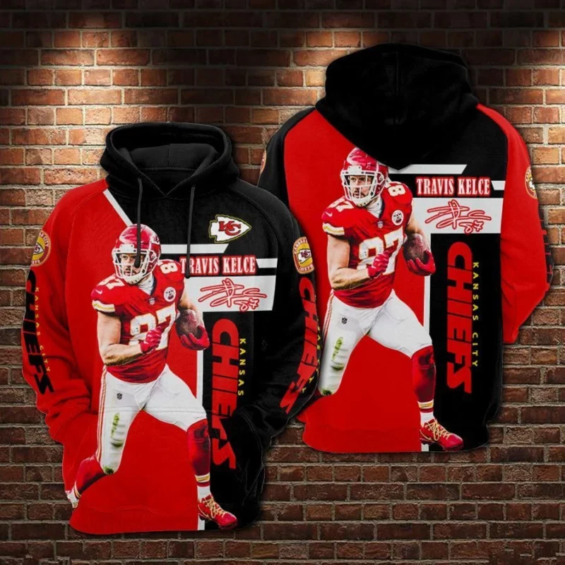 Kansas City Chiefs Kelce Signature Series 3D Hoodie