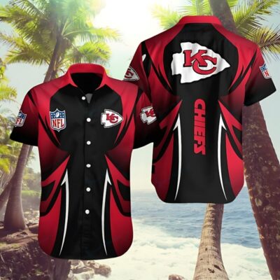 Kansas City Chiefs Tribal Flame Hawaiian Shirt