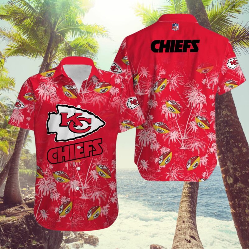 Kansas City Chiefs Tropical Vibes Hawaiian Shirt