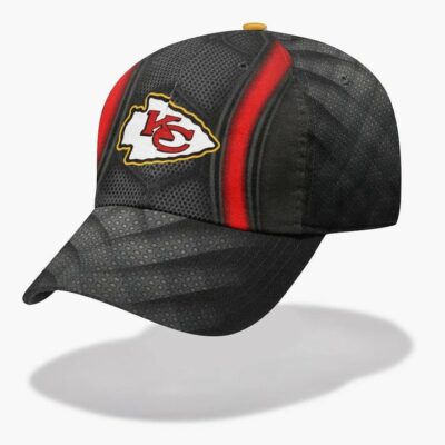 Tech-Savvy Kansas City Chiefs Baseball Cap left side