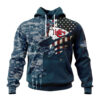 Kansas City Chiefs Camo Patriot Hoodie