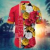 Kansas City Chiefs Daisy Dream Hawaiian Shirt back