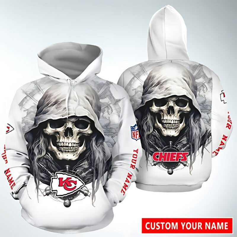 Kansas City Chiefs Grim Reaper Custom Hoodie