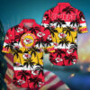 Kansas City Chiefs Island Palms Hawaiian Shirt