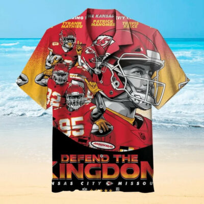 Kansas City Chiefs Kingdom Defenders Hawaiian Shirt