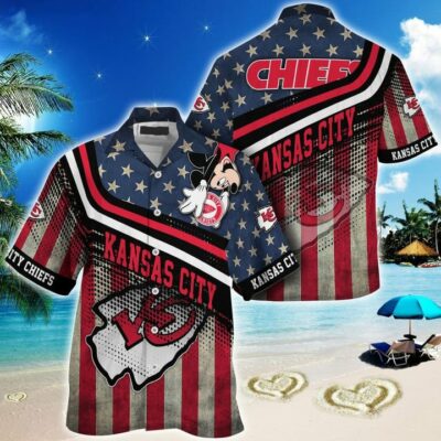 Kansas City Chiefs American Pride Hawaiian Shirt