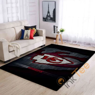 Kansas City Chiefs Bold Night Shield Rug