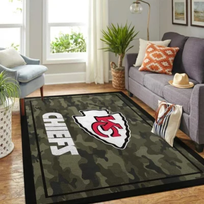 Kansas City Chiefs Camouflage Pride Rug