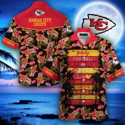 Kansas City Chiefs Family Spirit Hawaiian Shirt