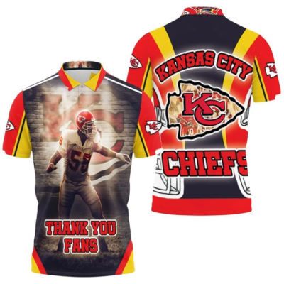 Kansas City Chiefs Fan Gratitude 3D Polo Shirt