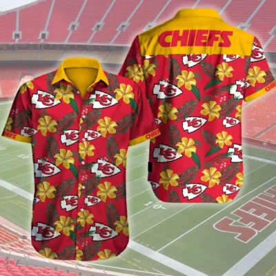 Kansas City Chiefs Floral Spirit Hawaiian Shirt